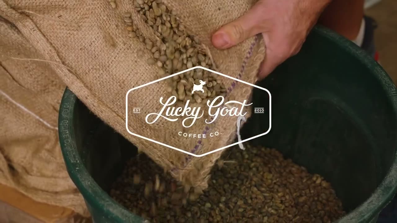 Lucky Goat Coffee retail spot.